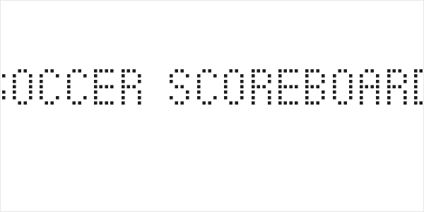 Soccer Scoreboard Logo
