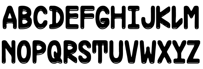 Soccer Team Font LOWERCASE