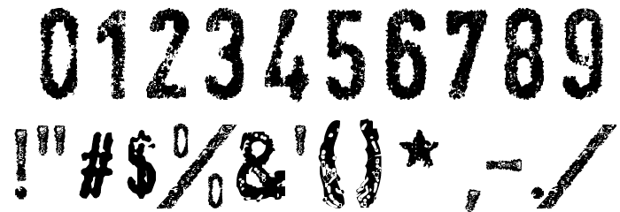 SociaLAnimaL Font OTHER CHARS