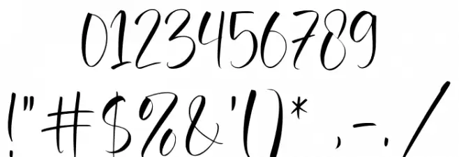 Sociable Font OTHER CHARS