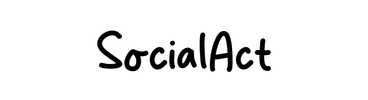 Social Act  免费字体下载
