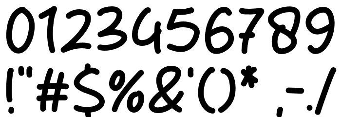Social Act Font OTHER CHARS
