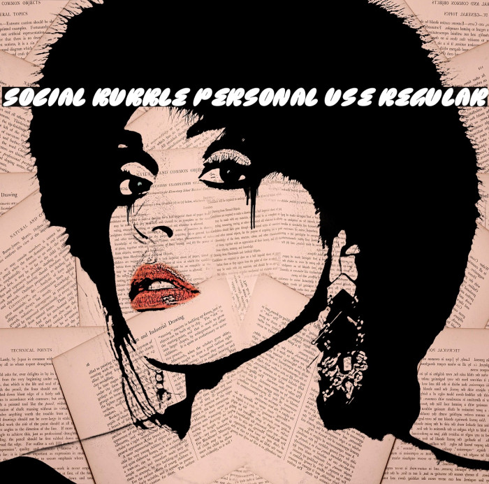 Social Bubble PERSONAL USE Regular Example 2