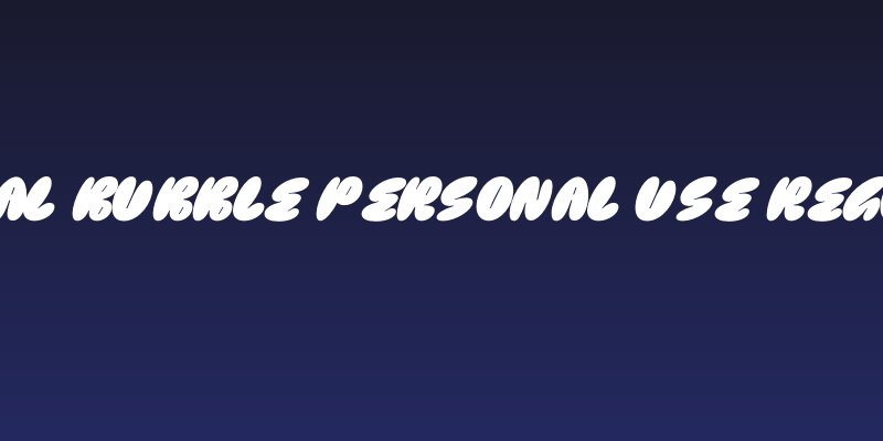 Social Bubble PERSONAL USE Regular Social Header