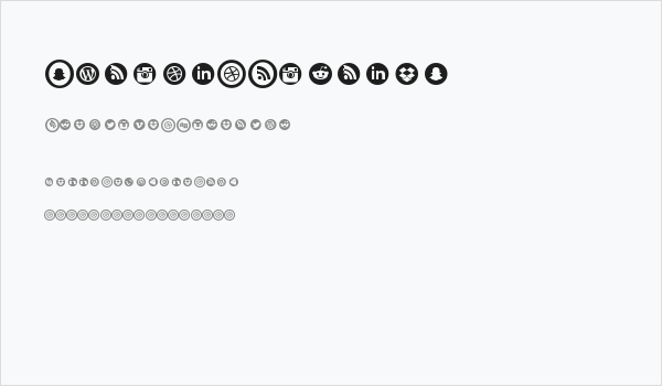 Social Circles Business Card