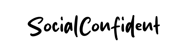 Social Confident  font caratteri gratis