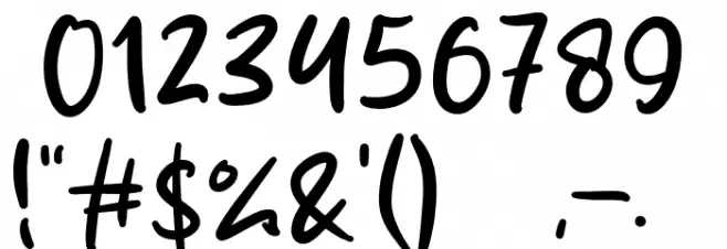 Social Confident Font OTHER CHARS