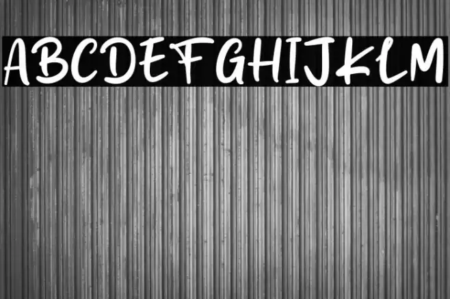 Social Confident Font examples