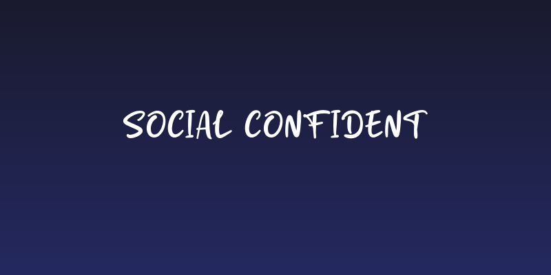 Social Confident Social Header