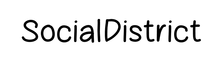 Social District  नि: शुल्क फ़ॉन्ट्स डाउनलोड