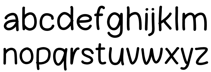 Social District Font LOWERCASE