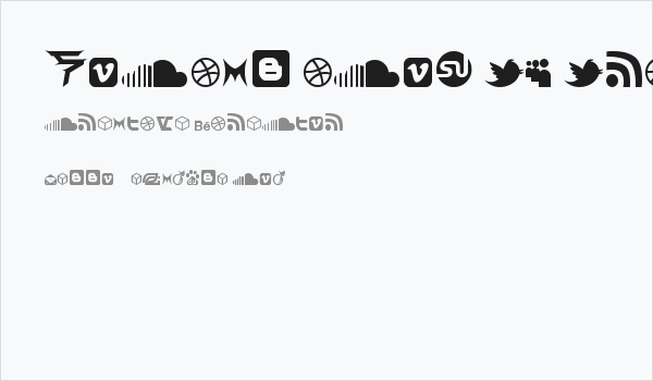Social Icon by BRIANQC Business Card