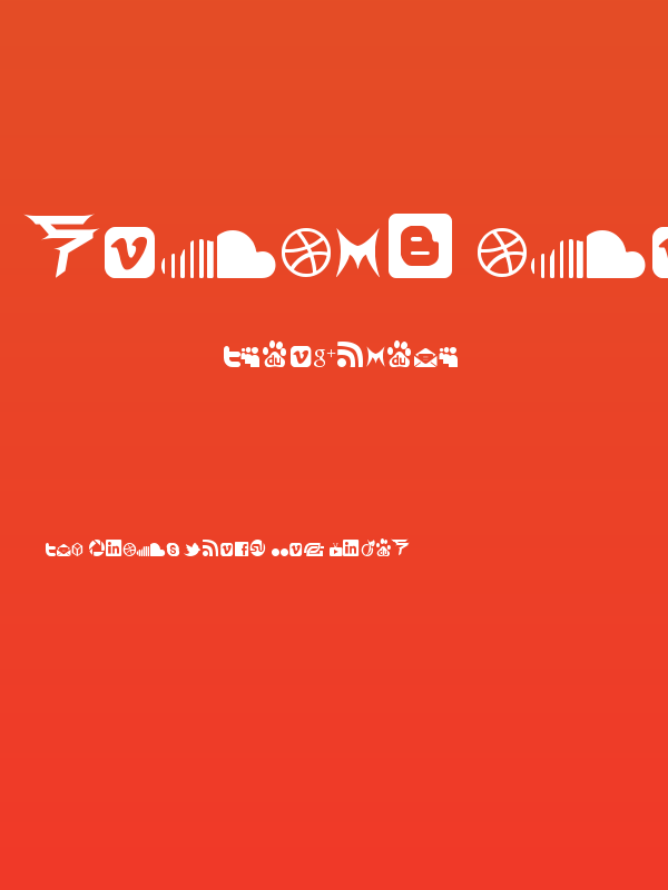 Social Icon by BRIANQC Poster