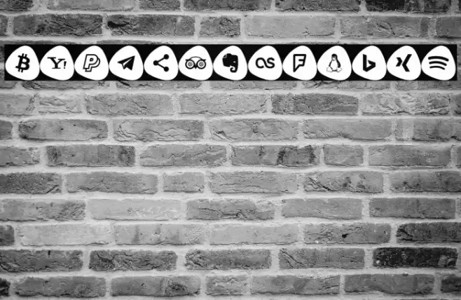 Social Logos Color Fuentes examples
