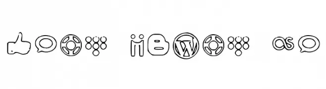 Social Media Icons  नि: शुल्क फ़ॉन्ट्स डाउनलोड