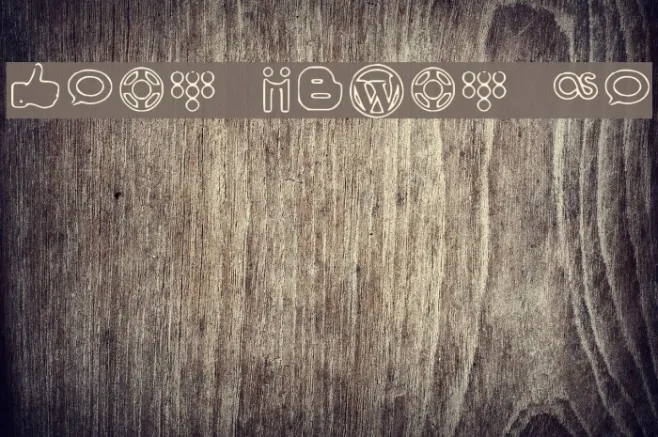 Social Media Icons Example 3