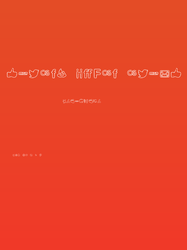 Social Media Icons Poster