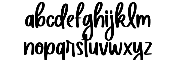 Social Melinda Font LOWERCASE
