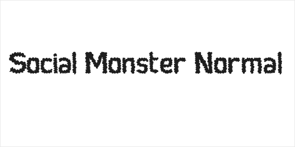 Social Monster Normal Logo