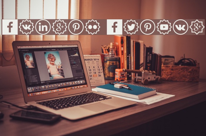 Social Shapes Font examples