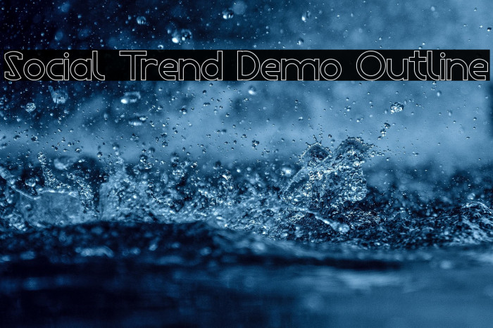 Social Trend Demo Outline Example 2
