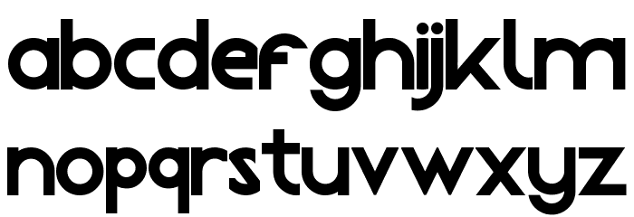 Social Trend Demo Font LOWERCASE