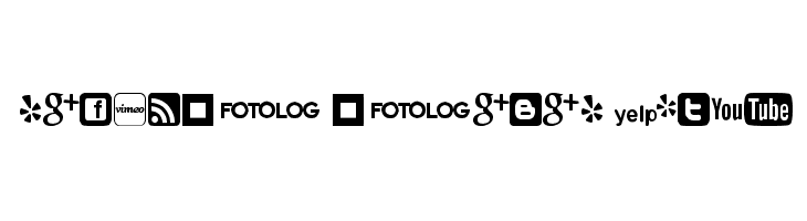 Social logos tfb  नि: शुल्क फ़ॉन्ट्स डाउनलोड