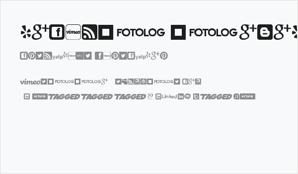 Social logos tfb Business Card