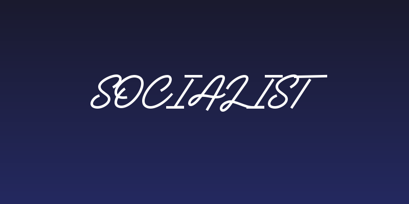 Socialist Social Header