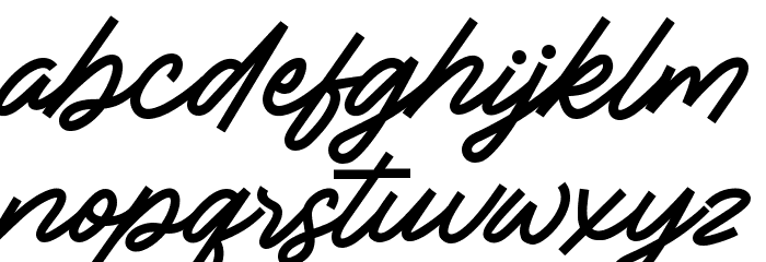 Socialist Font LOWERCASE