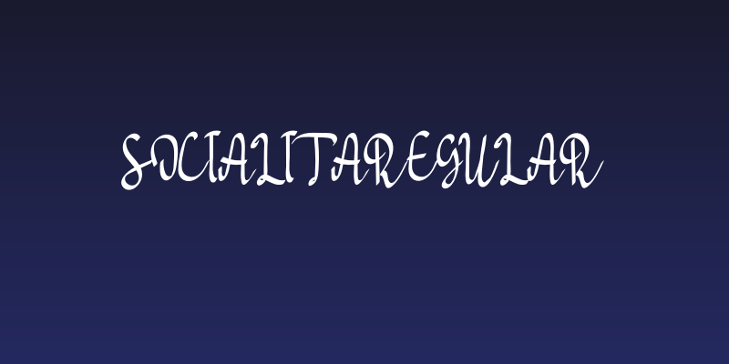 SocialitaRegular Social Header
