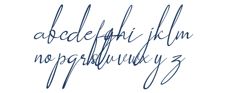 Socialitta Italic Lowercase