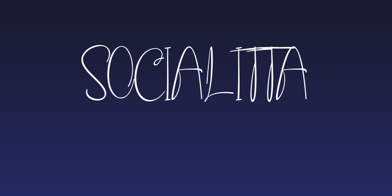 Socialitta Social Header