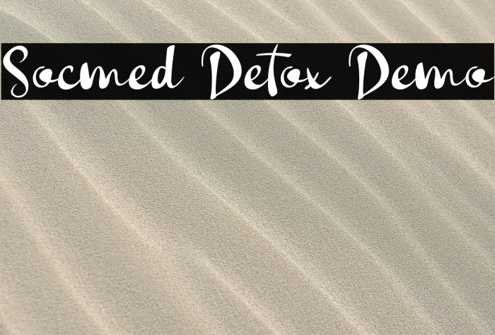 Socmed Detox Demo Example 1