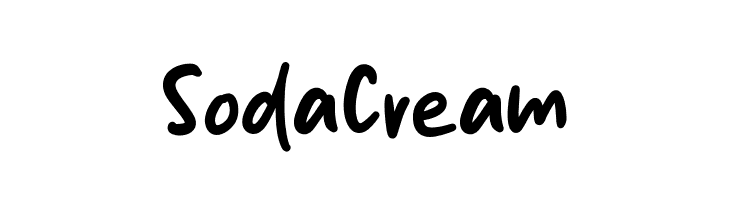 Soda Cream  Free Fonts Download