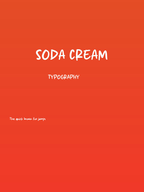 Soda Cream Poster