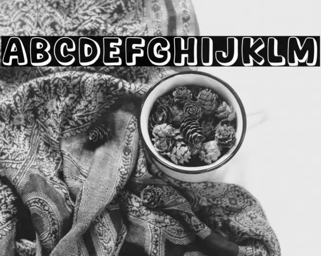 Soda Shake Font examples