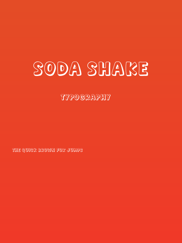 Soda Shake Poster