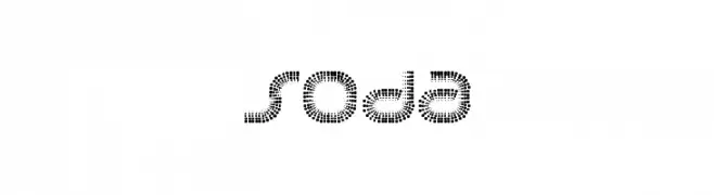 Soda  フリーフォントのダウンロード