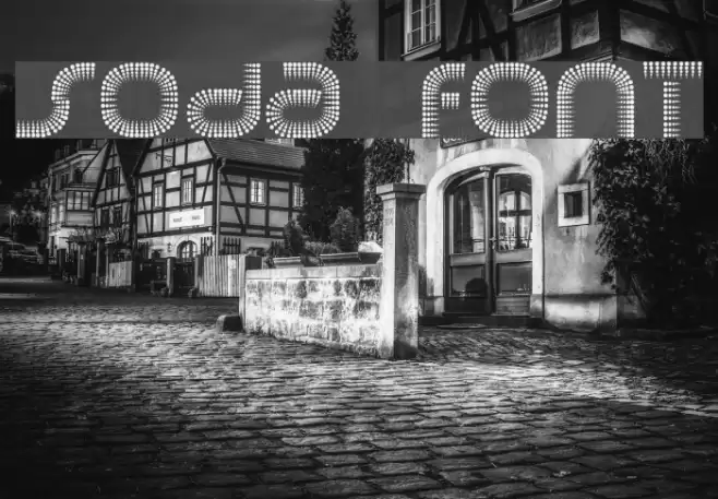 Soda Font examples