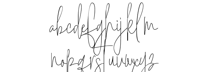 Sodera Personal Use Font LOWERCASE