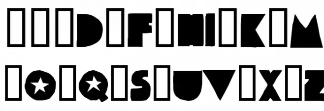 Sodium'76 フォント 大文字