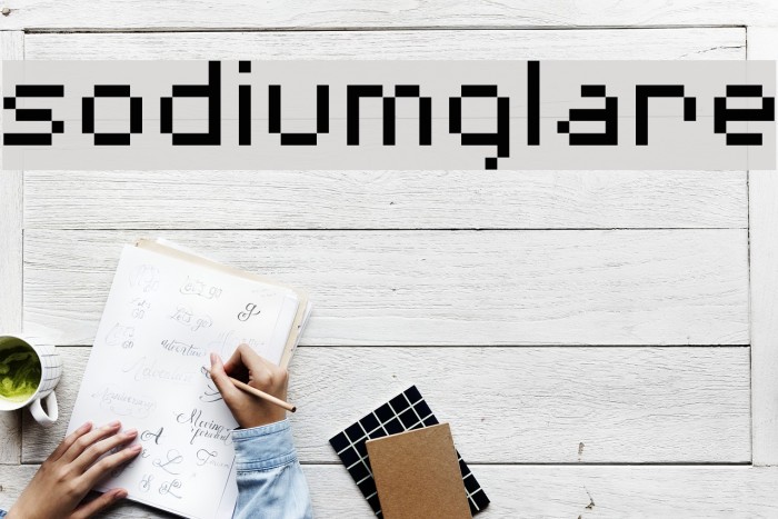 SodiumGlare Font examples