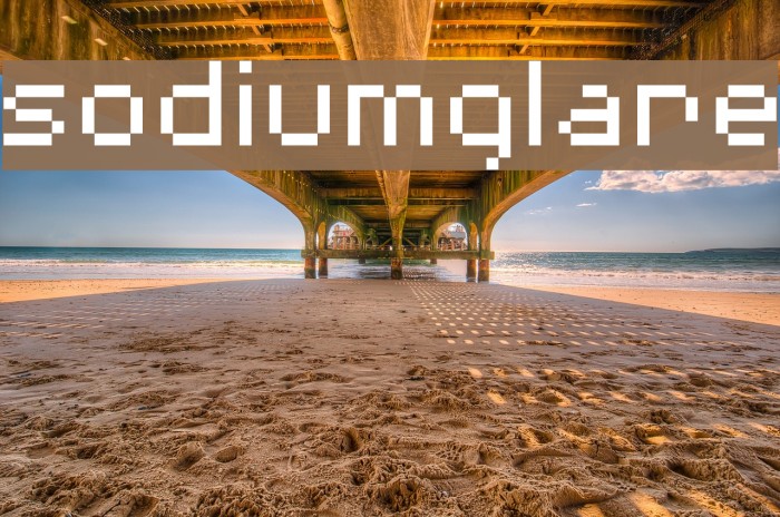 SodiumGlare Font examples