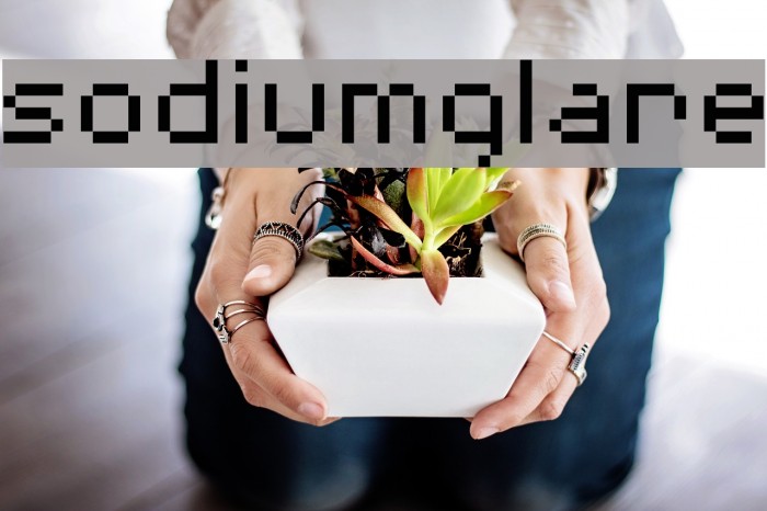 SodiumGlare Font examples