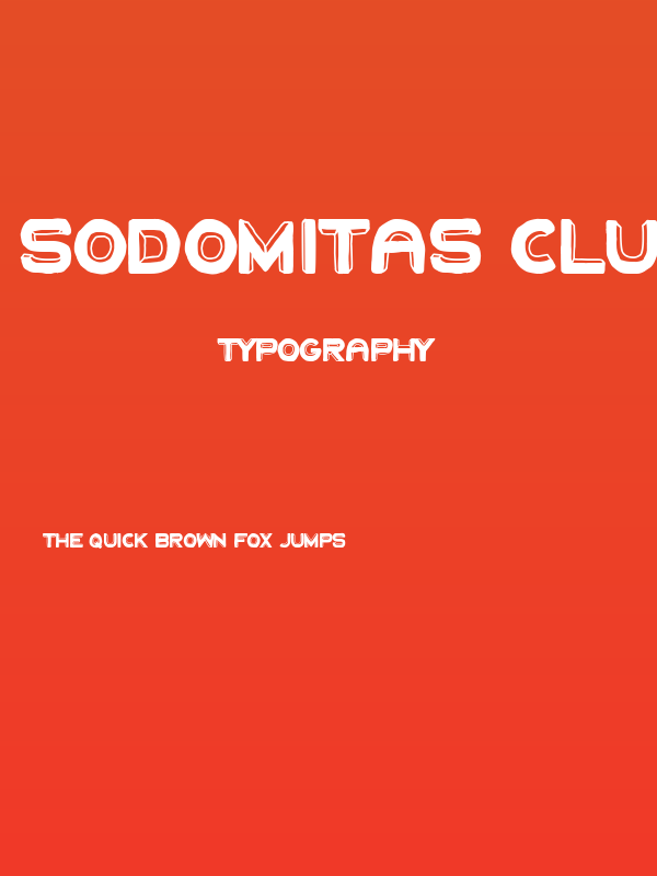 Sodomitas Club Poster
