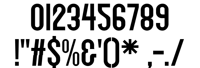 Soegja Regular Font OTHER CHARS