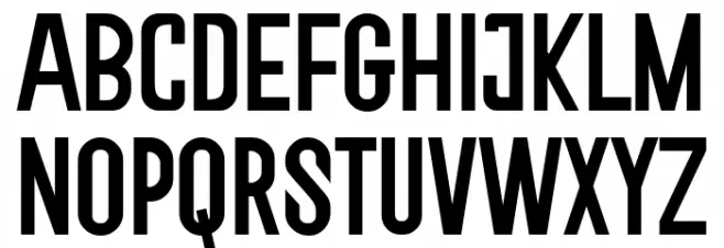 Soegja Regular Schriftart Groß