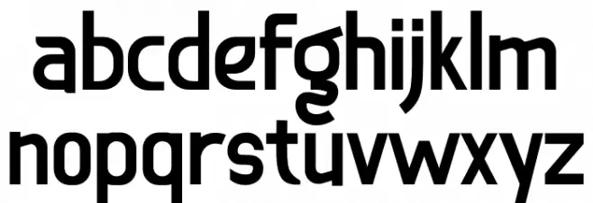 Soegja خط أحرف صغيرة