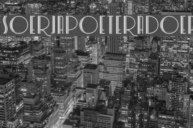 SoerjapoeteraDoea Font examples